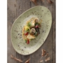 Kép 2/3 - Olive organikus vegan tányér 35 x 21 cm