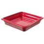 Kép 1/2 - Porcelán GN 2/3-os edény 65 mm mély, piros, 5,8 L, 355 x 325 x 65 mm