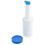 Kép 1/4 - Speed Pourer Set, palack kék kiöntővel, 1L