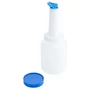 Kép 1/3 - Speed Pourer Set, palack kék kiöntővel, 2 L