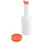 Kép 1/4 - Speed Pourer Set, palack narancs sárga kiöntővel, 1L
