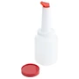 Kép 1/3 - Speed Pourer Set, palack piros kiöntővel, 2 L