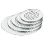Kép 2/4 - Perforált pizzaforma alumíniumból 25,5 cm