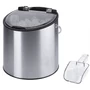 Kép 1/5 - Duplafalu PRÉMIUM jégvödör, jéglapáttal, 3,8 L