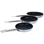 Kép 2/2 - Burrell alumínium serpenyő, tapadásmentes bevonattal 28 cm-es, 5 cm mély