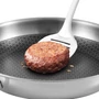 Kép 4/4 - GrandCHEF Fordítólapát/nehezék hamburgerekhez