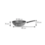 Kép 2/2 - i-PREMIUM Stone Wok o 28 cm