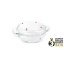 Kép 4/4 - GrandCHEF kerek sütőed. fedő.32 cm,üveg