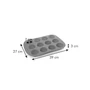 Kép 2/3 - DELÍCIA SiliconPRIME 12-es muffin forma