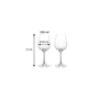 Kép 2/3 - UNO VINO Vista Borospohár 350 ml,2db
