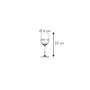 Kép 3/3 - UNO VINO borospoharak 350 ml, 6 db