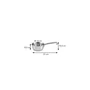 Kép 2/4 - GrandCHEF nyeles lábas o 16 cm, 1,25 l