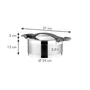 Kép 2/4 - ULTIMA lábas fedővel o 24 cm, 5.0 l