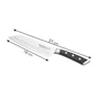 Kép 2/2 - AZZA SANTOKU japán kés 18 cm