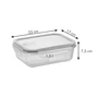 Kép 3/5 - FRESHBOX Glass ételtároló doboz, 1,5 l