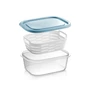 Kép 3/4 - 4FOOD Tároló doboz fagyasztóba kosárral 1.0 l