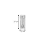 Kép 4/5 - FlexiSPACE tartó 370x148 mm