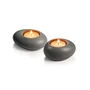 Kép 1/3 - F.HOME Stones teamécses tartó 2db,szürke