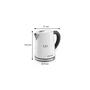 Kép 2/3 - GrandCHEF Vízforraló 1.2 l