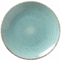 Kép 1/2 - Türkiz lapos tányér 30 cm