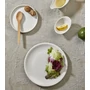 Kép 4/6 - By bone fehér vegan desszerttányér 19 cm